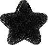 Stoney Clover Lane Noir Glitter Varsity Star Patch