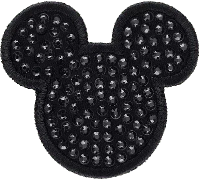 Stoney Clover Lane Noir Sparkle Mickey Patch
