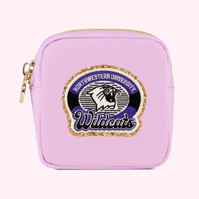 Stoney Clover Lane Northwestern University Mini Pouch In Pink