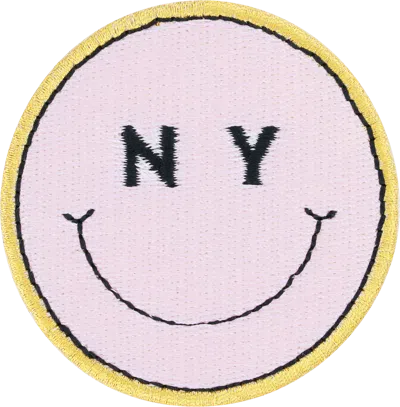 Stoney Clover Lane Ny Smiley Patch In Pink