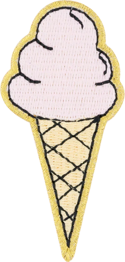 Stoney Clover Lane Nyc Ice Cream Patch In Pink