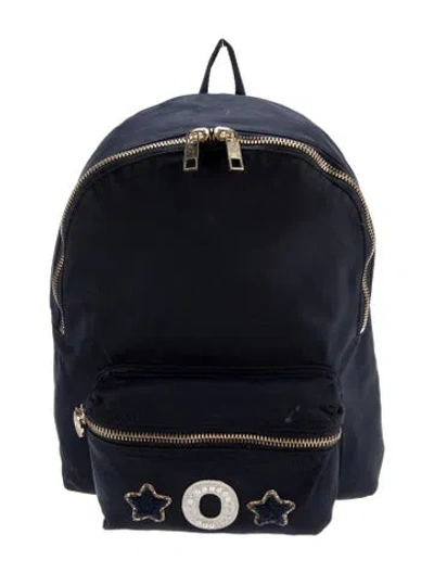 Pre-owned Stoney Clover Lane Nylon Backpack In Blue