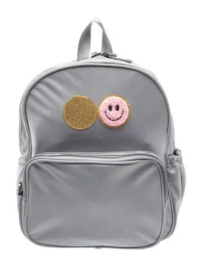 Pre-owned Stoney Clover Lane Nylon Backpack In Grey