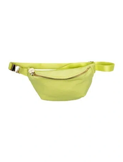 Pre-owned Stoney Clover Lane Nylon Belt Bag W/ Tags In Green