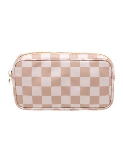 Pre-owned Stoney Clover Lane Nylon Clutch W/ Tags In Neutral