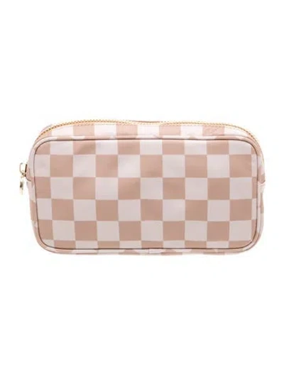 Pre-owned Stoney Clover Lane Nylon Clutch W/ Tags In Pink