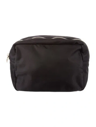 Pre-owned Stoney Clover Lane Nylon Cosmetic Bag In Black