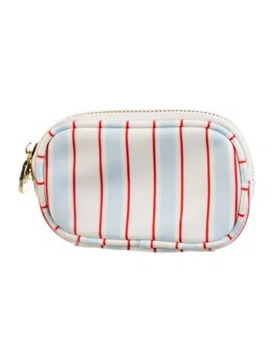 Pre-owned Stoney Clover Lane Nylon Cosmetic Case In Neutral
