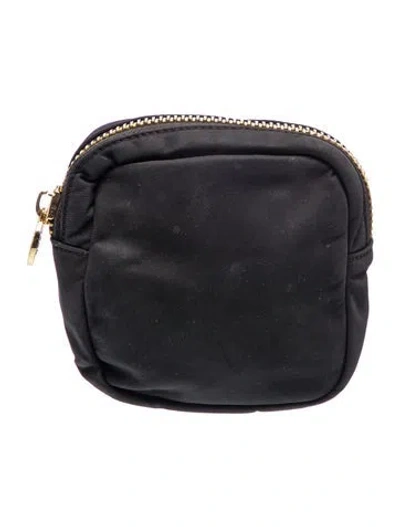Pre-owned Stoney Clover Lane Nylon Crossbody Bag In Black