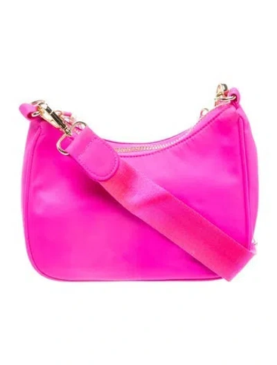 Pre-owned Stoney Clover Lane Nylon Crossbody Bag W/ Tags In Pink