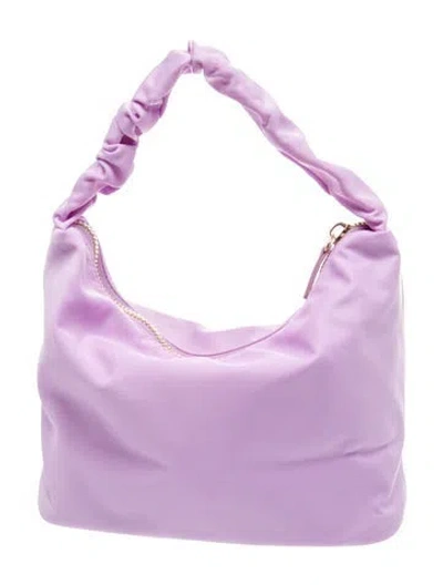 Pre-owned Stoney Clover Lane Nylon Hobo W/ Tags In Purple