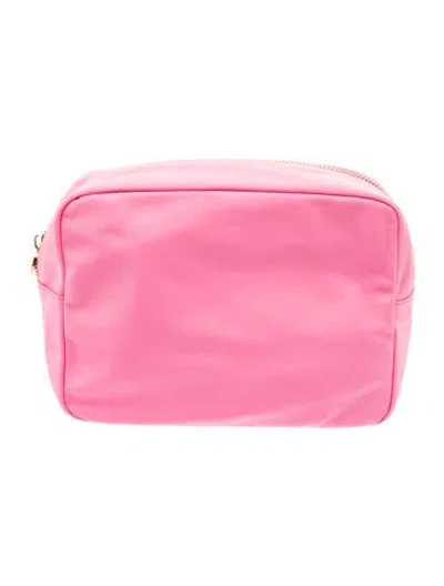 Pre-owned Stoney Clover Lane Nylon Pouch In Pink
