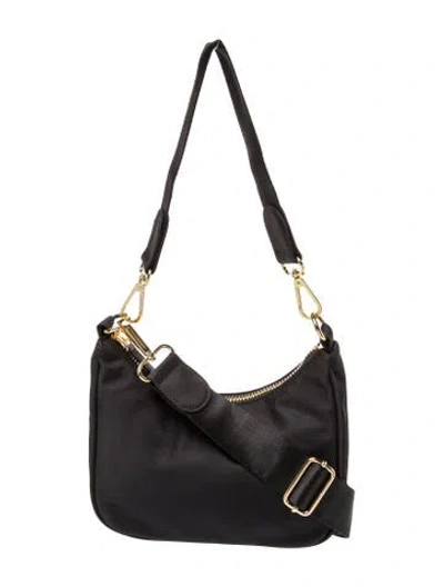 Pre-owned Stoney Clover Lane Nylon Shoulder Bag In Black