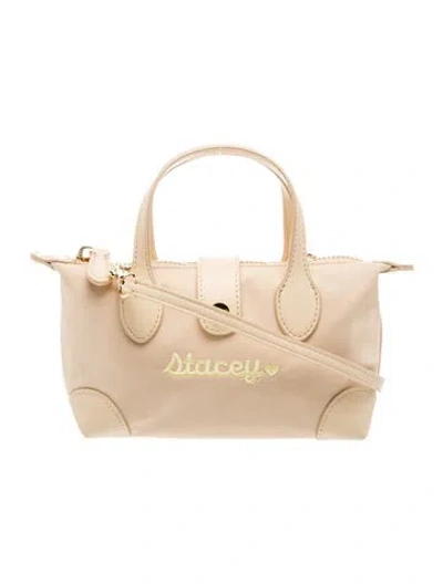 Pre-owned Stoney Clover Lane Nylon Shoulder Bag In Neutral