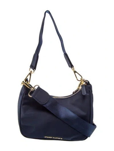 Pre-owned Stoney Clover Lane Nylon Shoulder Bag W/ Tags In Blue