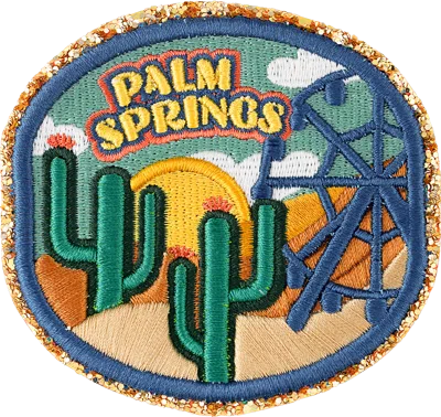 Stoney Clover Lane Palm Springs Patch In Multi