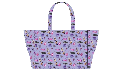 Stoney Clover Lane Part Time Pop Star Reversible Large Everything Tote