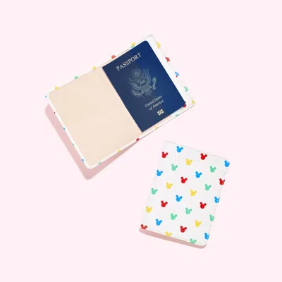 Stoney Clover Lane Passport Case In White