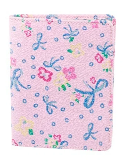Pre-owned Stoney Clover Lane Passport Case In Pink