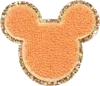 Stoney Clover Lane Peach Disney Mickey Mouse Glitter Patch