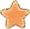 Stoney Clover Lane Peach Glitter Varsity Star Patch