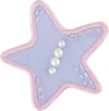 Stoney Clover Lane Pearl-embellished Starfish Patch