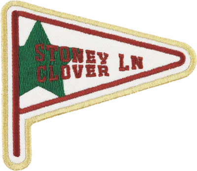 Stoney Clover Lane Pennant Patch In Green
