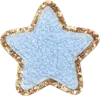 Stoney Clover Lane Periwinkle Glitter Varsity Star Patch