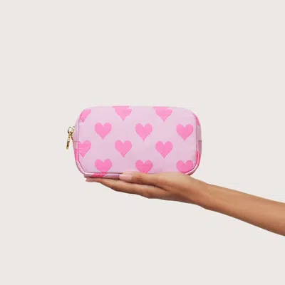 Stoney Clover Lane Petite Pouch In Pink