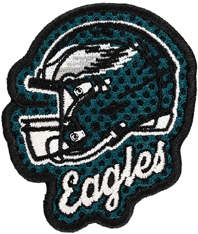 Stoney Clover Lane Philadelphia Eagles Patch In Green