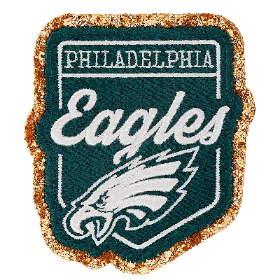 Stoney Clover Lane Philadelphia Eagles Patch In Green