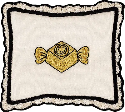 Stoney Clover Lane Pillow Patch In White