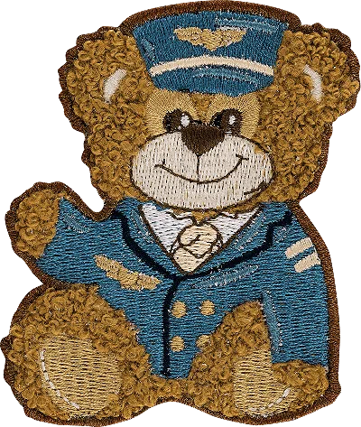 Stoney Clover Lane Pilot Bear Patch