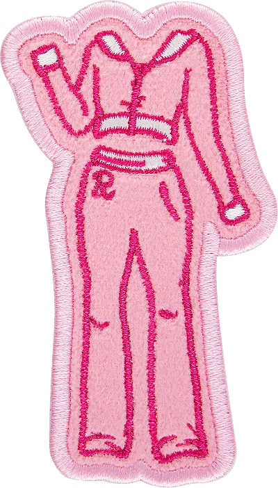 Stoney Clover Lane Pink Tracksuit Patch