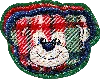 Stoney Clover Lane Plaid Teddy Patch