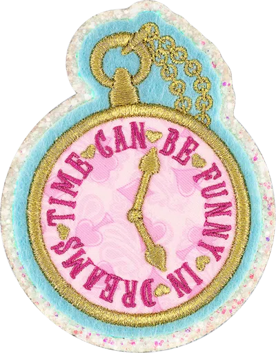 Stoney Clover Lane Pocket Watch Patch In Multi