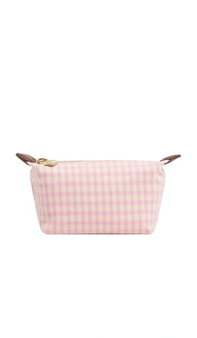Stoney Clover Lane Pouchette In Rose Gingham