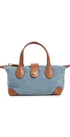Stoney Clover Lane Pouchette Crossbody Bag Denim In Denim