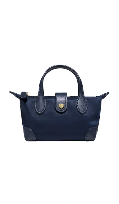 Stoney Clover Lane Pouchette Crossbody Bag In Navy