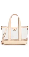 STONEY CLOVER LANE CLEAR MINI TOTE SAND