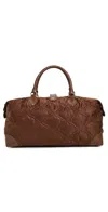 Stoney Clover Lane Pouchette Weekender Bag Espresso In Brown