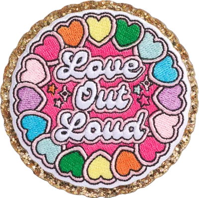 Stoney Clover Lane Pride Love Out Loud Patch