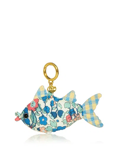 Stoney Clover Lane Puffy Fin Bag Charm In Multi