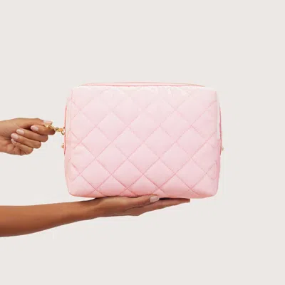 Stoney Clover Lane Quilted Pouch In Pink