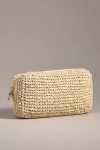 Stoney Clover Lane Raffia Small Pouch
