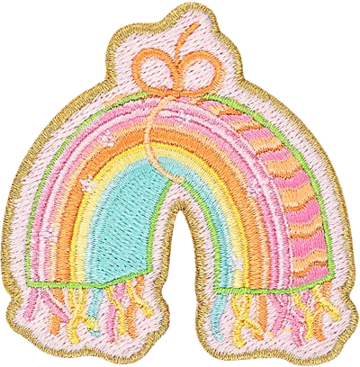 Stoney Clover Lane Rainbow Pinata Patch In Multi