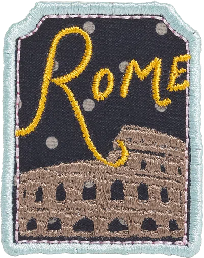 Stoney Clover Lane Rome Stamp Patch