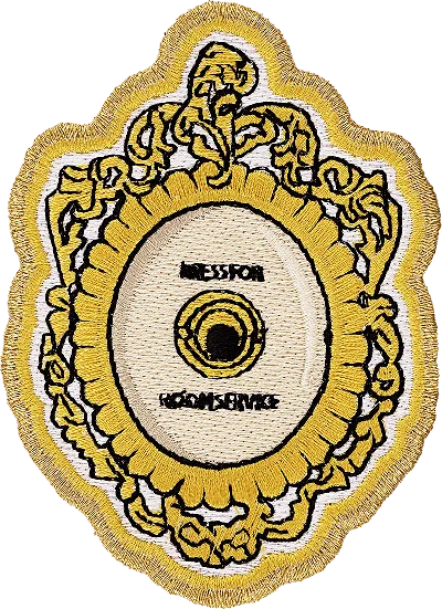 Stoney Clover Lane Room Service Patch In Gold