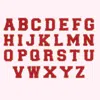 Stoney Clover Lane Ruby Glitter Varsity Letter Patch