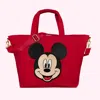 Stoney Clover Lane Ruby Tote With Jumbo Mickey Patch